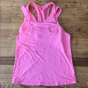 Lululemon tank top w/ built in support sz 8